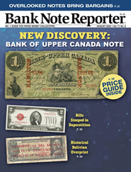 Bank Note Reporter Magazine