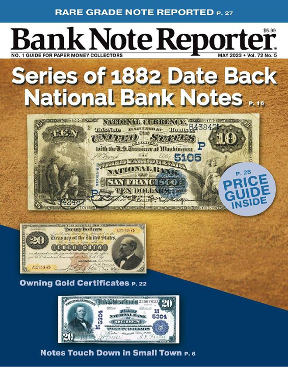 Bank Note Reporter Magazine