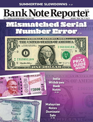 Bank Note Reporter Magazine