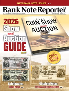 Bank Note Reporter Magazine
