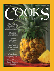 Cook's Illustrated Magazine