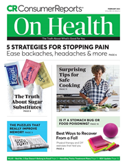 Consumer Reports On Health Newsletter