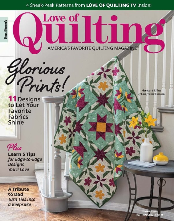 Fons & Porter's Love of Quilting Magazine