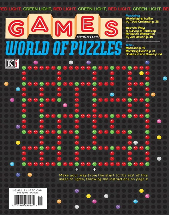 Games World of Puzzles Magazine