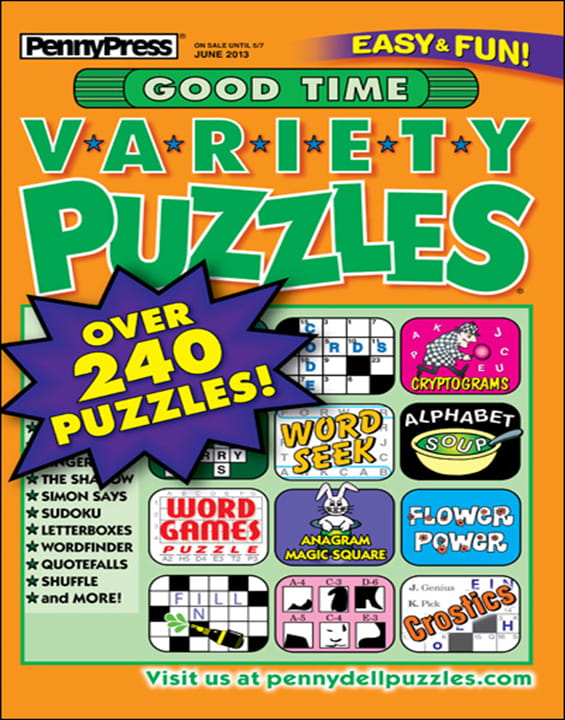 Good Time Variety Puzzles Magazine