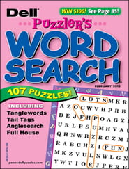 Dell Word Search Puzzles Magazine
