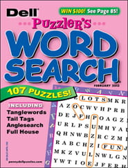 Dell Word Search Puzzles Magazine