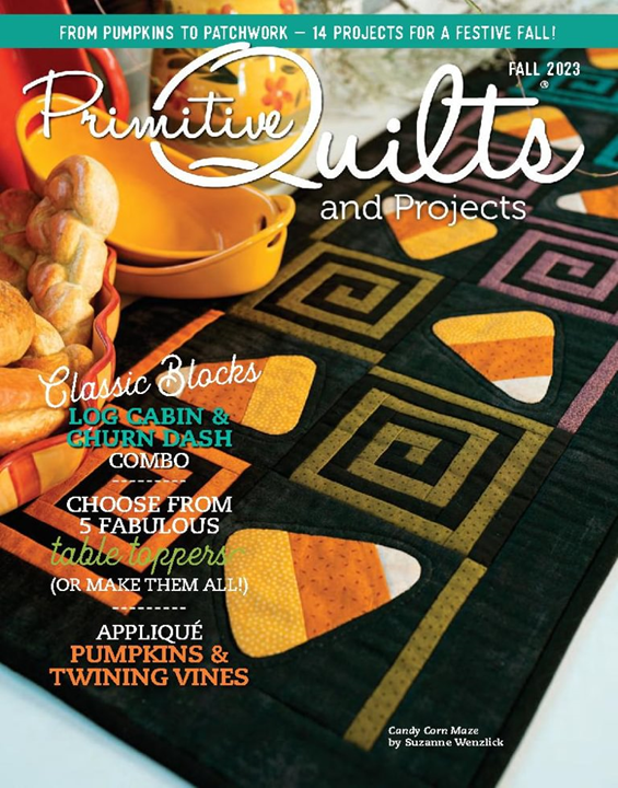 Primitive Quilts and Projects Magazine