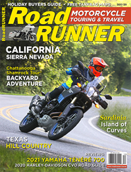 RoadRUNNER Motorcycle Touring & Travel Magazine