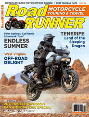 RoadRUNNER Motorcycle Touring & Travel Magazine