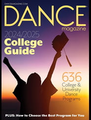 Dance Magazine College Guide