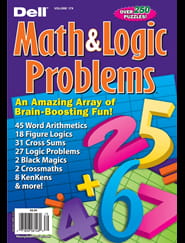 Dell Math & Logic Problems Magazine