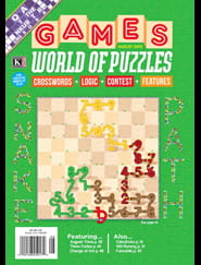Games World of Puzzles Magazine